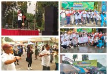 Senam Bersama dan Pasar Murah, Dekopinda, Bersama Pemerintah, Gerakan Koperasi dan Masyarakat di TB Depan Kantor Dekopinda Sumenep, Memeriakan Harkopnas Ke- 79