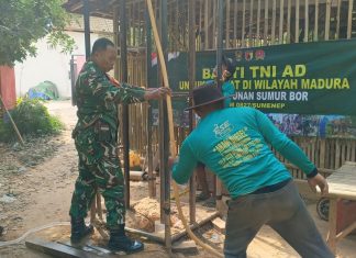 KBSB TNI AD Percepat Mulai Pemasangan Casing, Warga Nantikan Air Bersih Mengalir