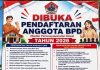 Pendaftaran Anggota BPD Desa Kendalbulur Tahun 2026 Resmi Dibuka, Kepala Desa Ajak Warga Berintegritas Ikut Membangun Desa