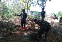 Jembatan Impian Warga Matanair Mulai Berdiri Berkat Gotong Royong