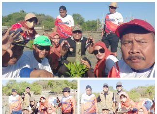 Harkopnas Ke- 79 Dekopinda Sumenep Bersinergi dengan DKUPP, Gerakan koperasi dan Perbankan, Penghijauan Seribu Mangrove di Pantai Tanjung Saronggi