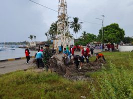 Gotong Royong Serentak di Masalembu, KBSB TNI AD Benahi Wajah Pelabuhan Pulau Terluar