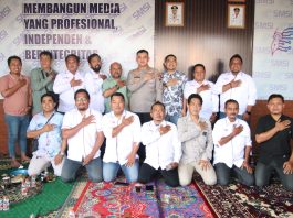 Kapolresta Sumenep Silaturahmi dengan SMSI, Perkuat Sinergi Polri dan Media Siber