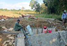 TNI AD Bersama Warga Mulai Persiapan Pembangunan Jembatan KBSB Tahap VI