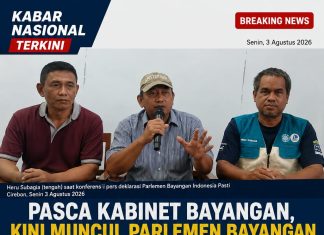 Pasca Kabinet Bayangan, Kini Muncul Parlemen Bayangan Indonesia Pasti, Heru: Wujud Kekecewaan Rakyat terhadap DPR dan Pemerintah