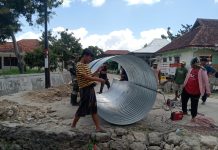 Pembangunan Jembatan Armco Tahap VI Dimulai di Bluto, Wujud Bakti TNI AD Tingkatkan Akses Masyarakat