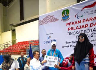 SLB Bekasi Jaya Juara Umum Peparpeda Tingkat Kota Bekasi 2026