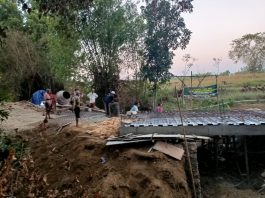 Bakti TNI AD, Pembangunan Jembatan Beji’ Rubaru Terus Dikebut