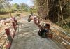 Jembatan Merah Putih di Matanair Mulai Dipercantik