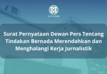Dewan Pers Kecam Pernyataan Merendahkan Wartawan dan Intimidasi Jurnalis di Cilincing
