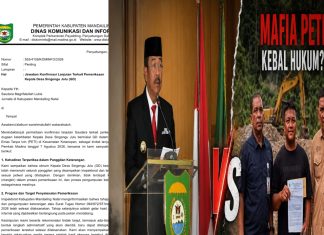 Polemik PETI Kotanopan Kian Memanas, Bupati Tegaskan Nasib Kades Singengu Julu Ditentukan Pekan Depan