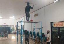 Gereja di Jantung Kota Sumenep Dipoles, Bakti TNI AD Turun Tangan