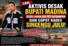 Lagi, Aktivis Desak Bupati Madina Segel Lahan Eks PETI Kotanopan dan Copot Kades Singengu Julu!