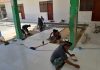 Keramik Mulai Dipasang, Rehab Madrasah di Pragaan Terus Dikebut