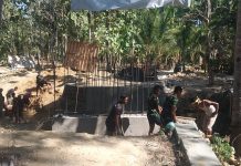 Bakti TNI AD, Jembatan Aeng Soka Sumenep Mulai Diperkuat