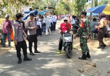 Pelajar Masalembu Turun ke Jalan, Semarak HUT RI ke-81 Dikawal TNI-Polri
