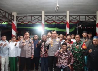 Kapolresta Sumenep Gelar Sambung Roso Bersama Forkopimcam, Tokoh Agama, Tokoh Masyarakat dan 11 Kepala Desa di Kecamatan Rubaru