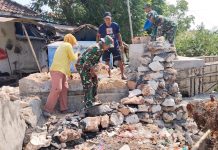 Pondasi Kokoh, Jembatan Duko Gapura Terus Dikebut