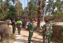 Dandim Sumenep Blusukan, Cek Progres Jembatan Bakti TNI AD