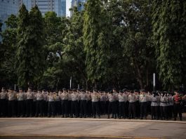 Polda Metro Jaya Siagakan Ribuan Personel Amankan Aksi Penyampaian Pendapat di DPR/MPR