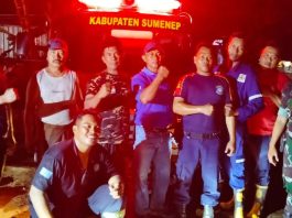Rumah Warga Talango Terbakar, Babinsa Bantu Penanganan