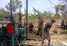 Atasi Kekurangan Air Bersih di Masyarakat, TNI Hadir Bantu Pembuatan Sumur Bor