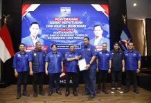 Joni Kurnianto Kembali Dipercaya Pimpin DPC Nahkodai Partai Demokrat Pati, Dilantik AHY di Magelang