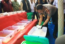 Polisi Ungkap Laboratorium Sabu di Pidie, Sita Hampir 1,2 Ton Narkotika